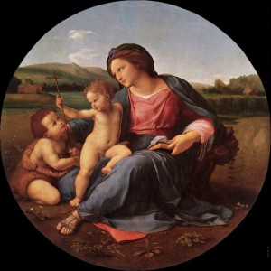 Raffaello La Madonna d' Alba (1511 circa)