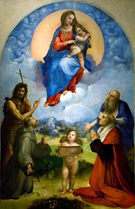 Raffaello Madonna di Foligno