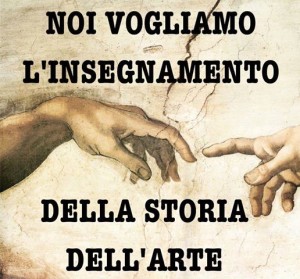 VOGLIAMO LA STORIA DELL'ARTE