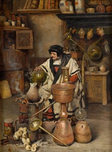 Joseph Leopold Ratinckx (1860-1937) The Alchemist