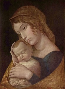 Andrea Mantegna Madonna con il Bambino che dorme