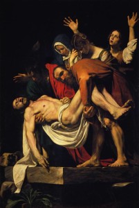 la deposizione di Gesù Caravaggio